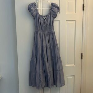 En Saison purple maxi dress